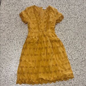 Madewell Floral eyelet Dress